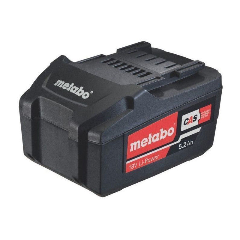 Batterie 5,2Ah METABO 625592000 - 18V  Li-ION Noir