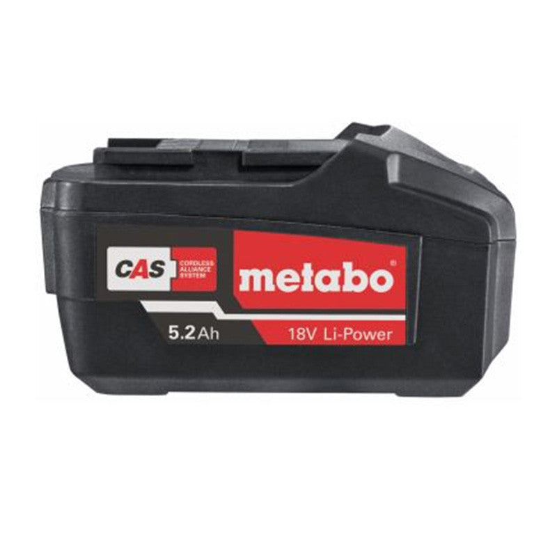 Batterie 5,2Ah METABO 625592000 - 18V Li-Power Noir