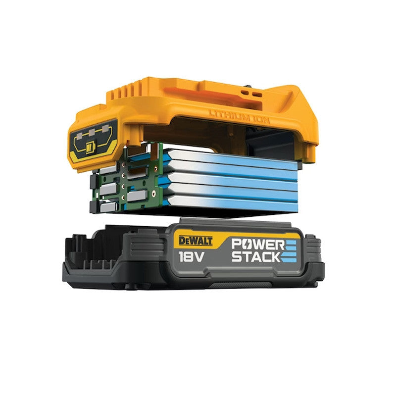 Batterie 1,7 Ah 18V DEWALT POWERSTACK DCBP034-XJ Li-Ion