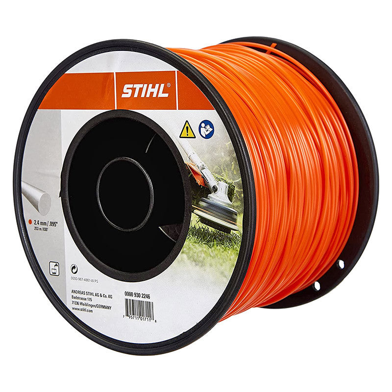 Bobine de fil rond STIHL 0000 930 2246 2246 diamètre 2.4 mm longueur 253 m