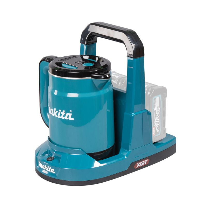 Bouilloire 800 mL 40V max XGT MAKITA KT001GZ (vendu sans batterie)