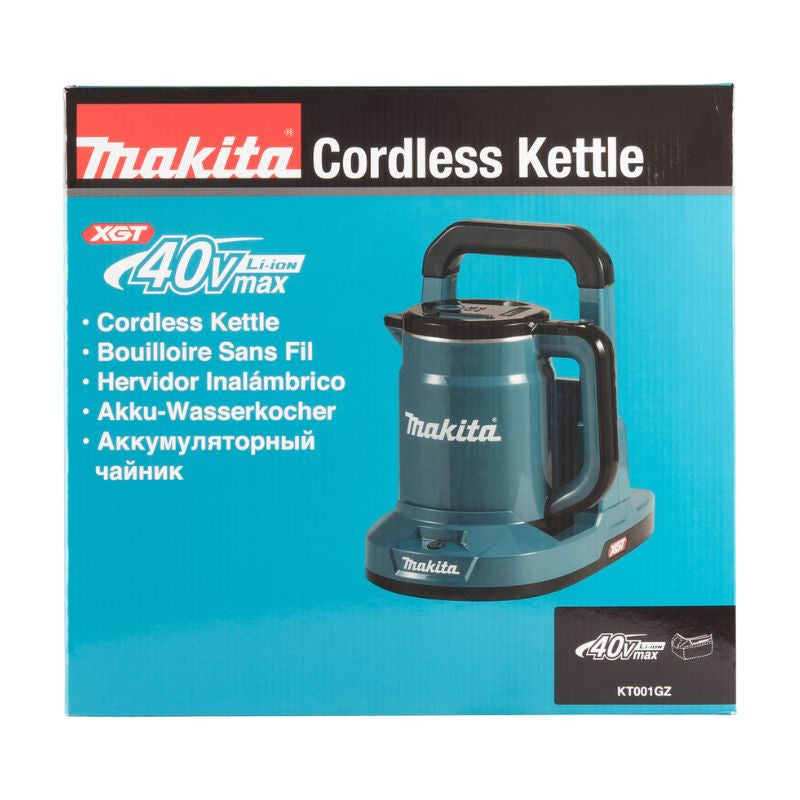 Bouilloire 800 mL 40V max XGT MAKITA KT001GZ (vendu sans batterie)