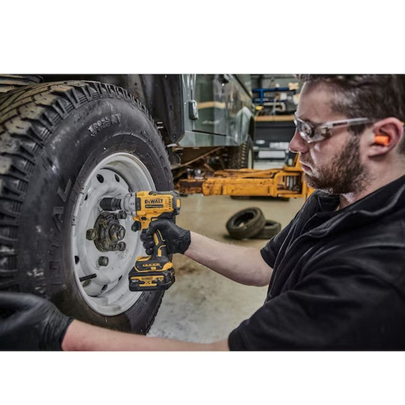 Boulonneuse à chocs ½” 812 Nm 18V DEWALT DCF891NT-XJ Brushless avec coffret et jonc de sécurité