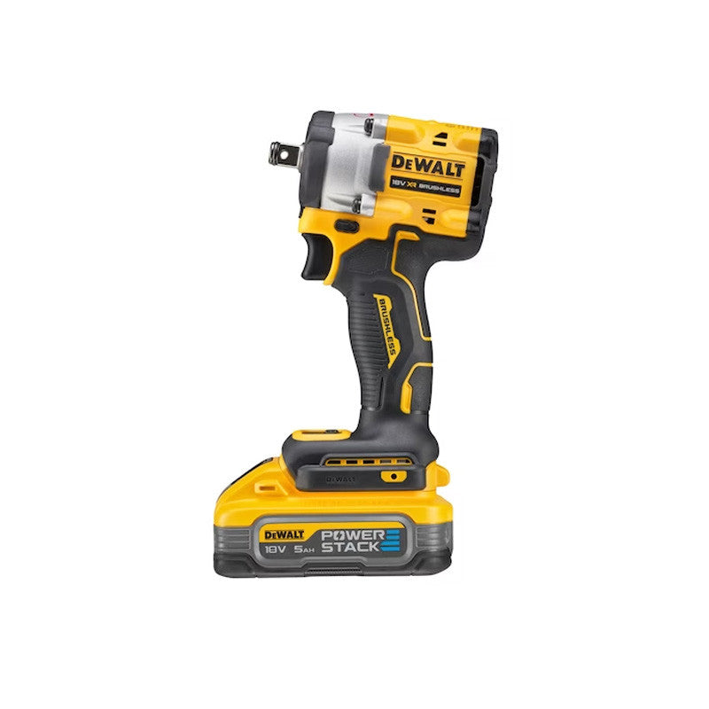 Boulonneuse à chocs compacte ½'' 406Nm 18V DEWALT DCF921H2T-QW avec coffret et 2 batteries 5,0 Ah