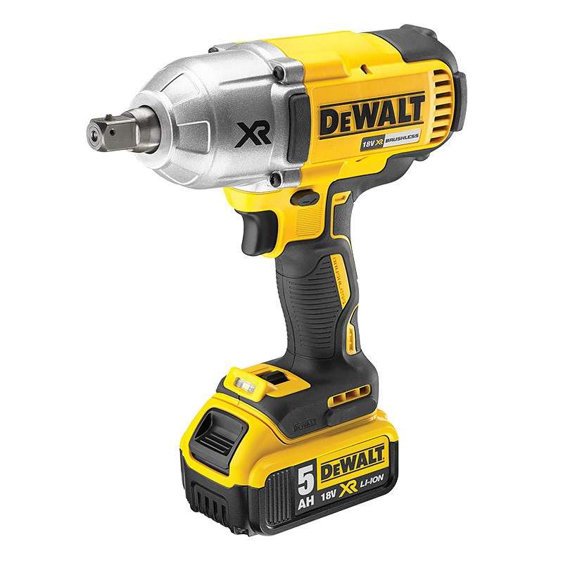Boulonneuse à chocs ½” 950 Nm 18V DEWALT DCF899P2-QW Brushless avec coffret et 2 batteries