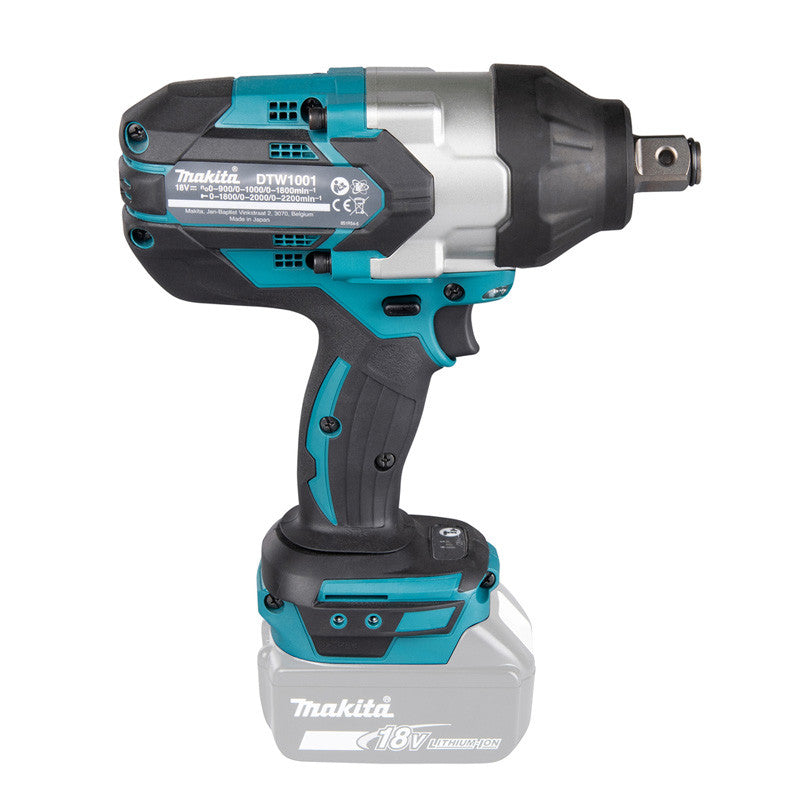 Boulonneuse à chocs MAKITA DTW1001ZJ 18 V Li-ion 1050 Nm (produit seul)