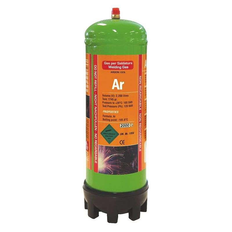 Bouteille jetable Argon Pur 2,2 litres GYS 043688