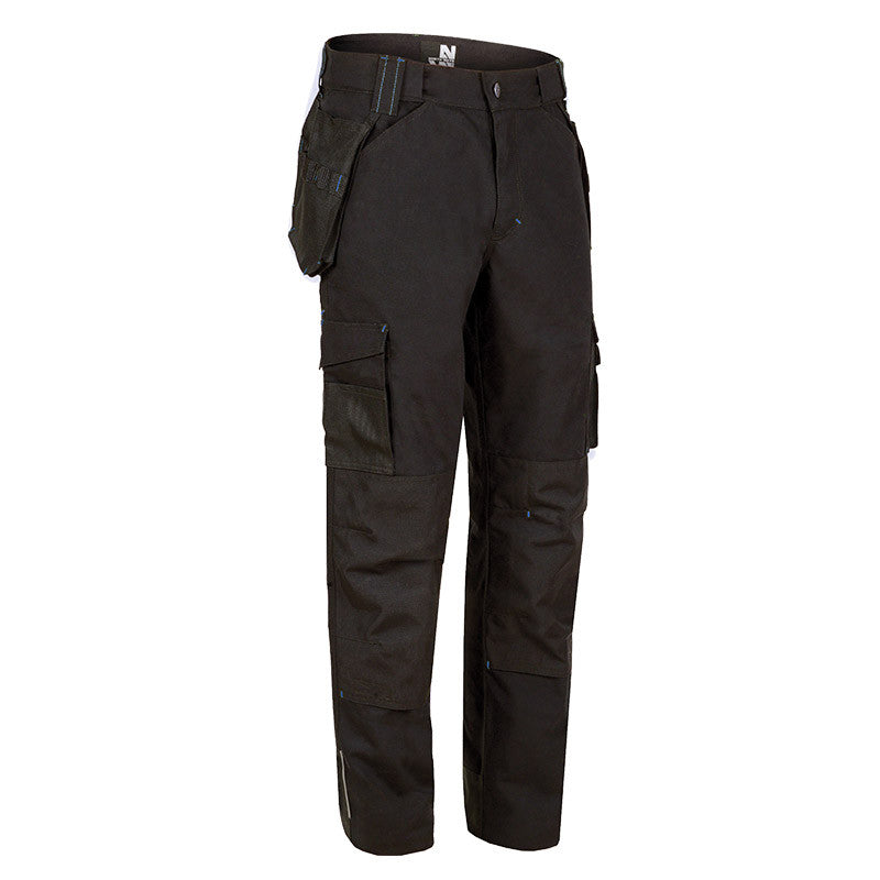Box tenue de travail professionnelle NORTH WAYS Pantalon + Gilet + Genouillères