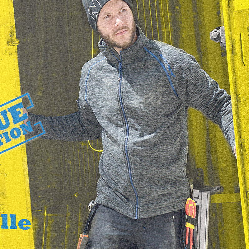 Box tenue de travail professionnelle NORTH WAYS Pantalon + Gilet + Genouillères