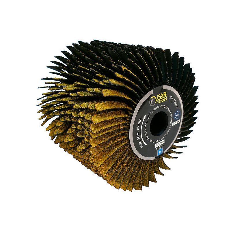 Brosse à lanières grain 36 REX120/200 - 110916 - FARTOOLS