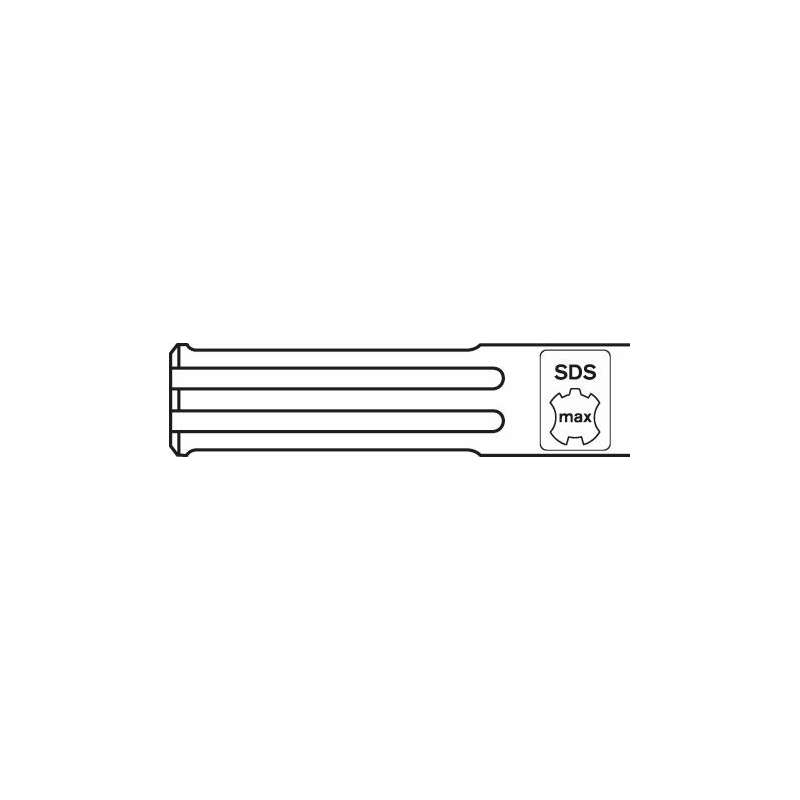 Burin plat BOSCH PRO 2608690141 SDS-Max