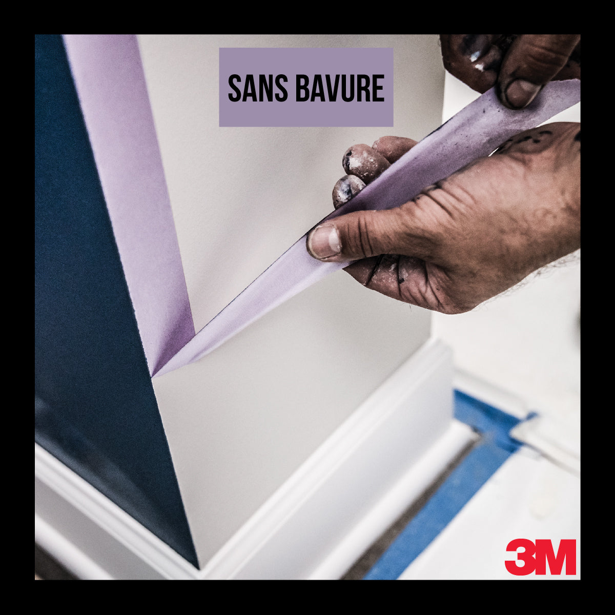 3M™ 2071 - Masquage haute précision - Surfaces délicates - PEFC Violet 50m x 24mm