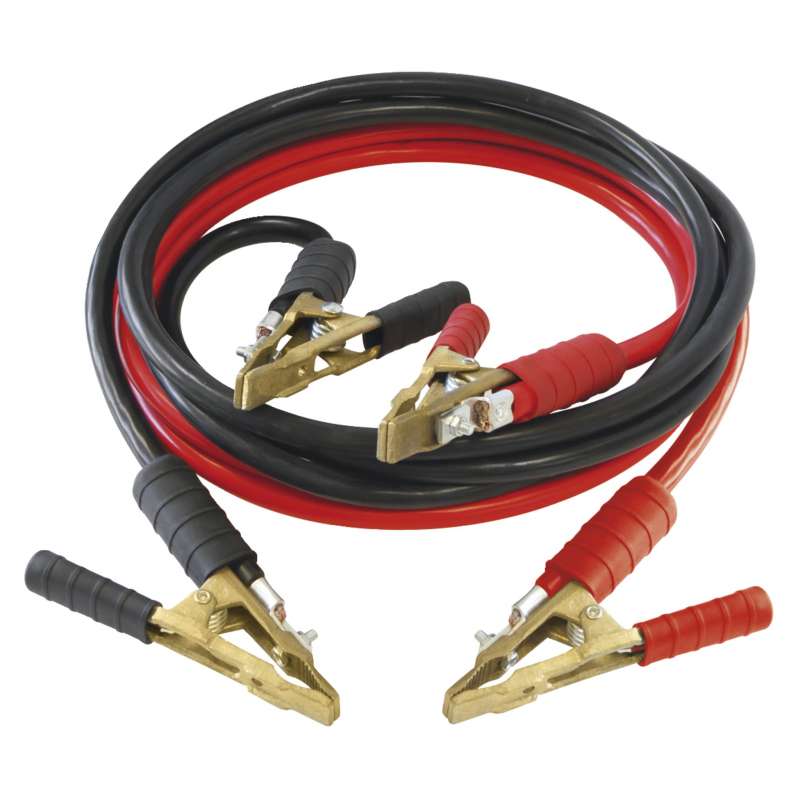 Cable de démarrage 700A 2x4,5m Pinces laiton GYS 056404