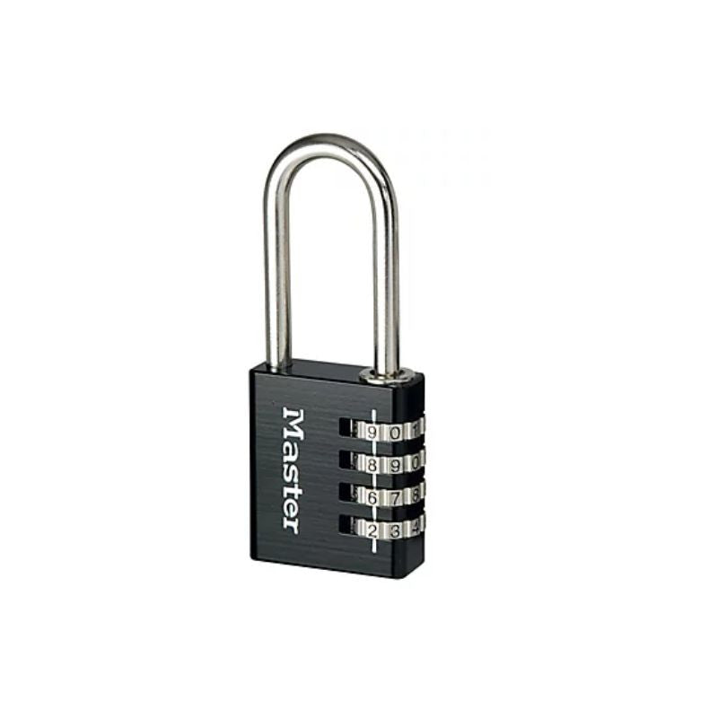 Cadenas à combinaison programmable MASTER LOCK alu 40mm anse d.6xh.51mm