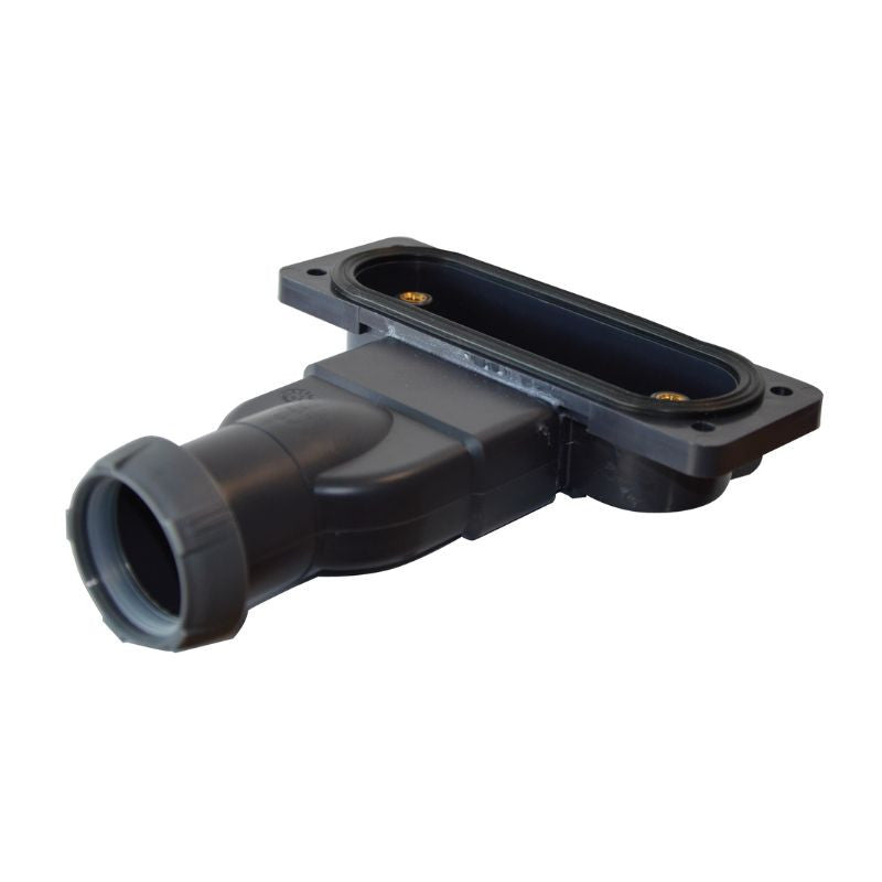 Caniveau de sol à maçonner 80cm MARMOX LD80SLIM - Siphon ultra-plat horizontal - Acier inoxydable