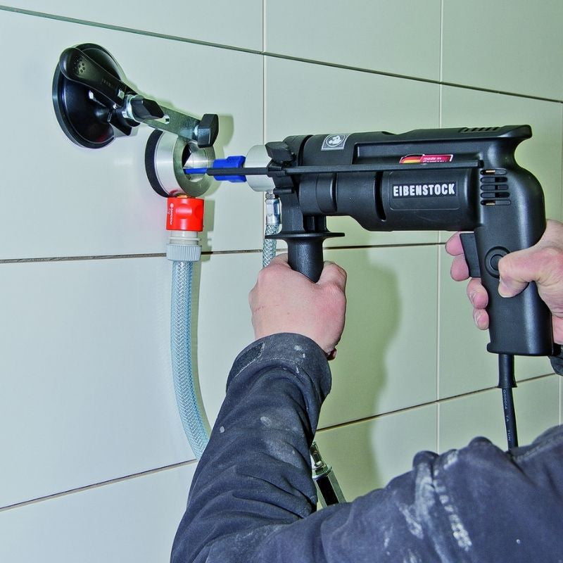 Carotteuse portative EIBENSTOCK END712P-03 230V - 700W + 1 coffret couronnes + 1 pulvérisateur + 1 guide d'amorçage