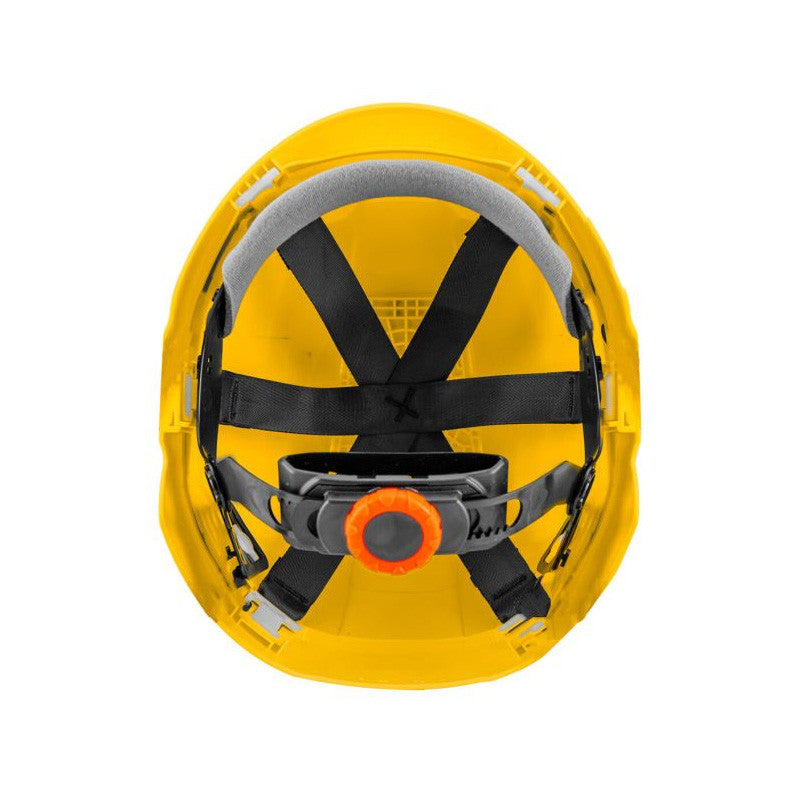 Casque de sécurité pour travaux en hauteur NEOTOOLS 97-210 Plastique ABS - Jaune