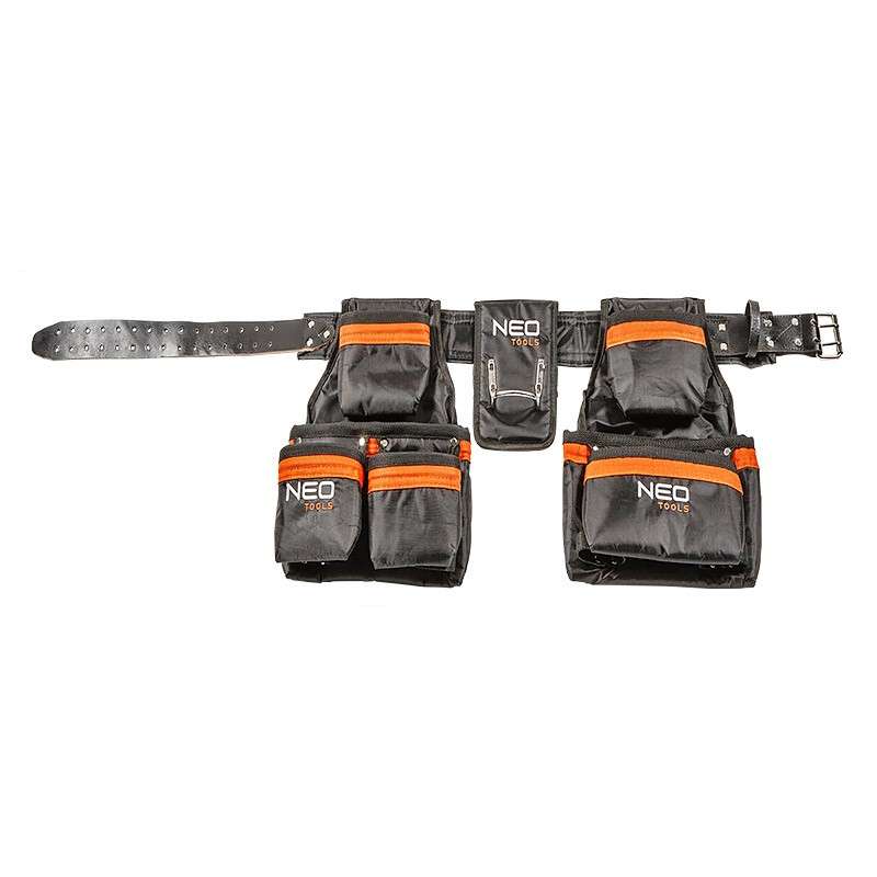 Ceinture à Outils en Cuir 12 Poches 84-330 NEO TOOLS