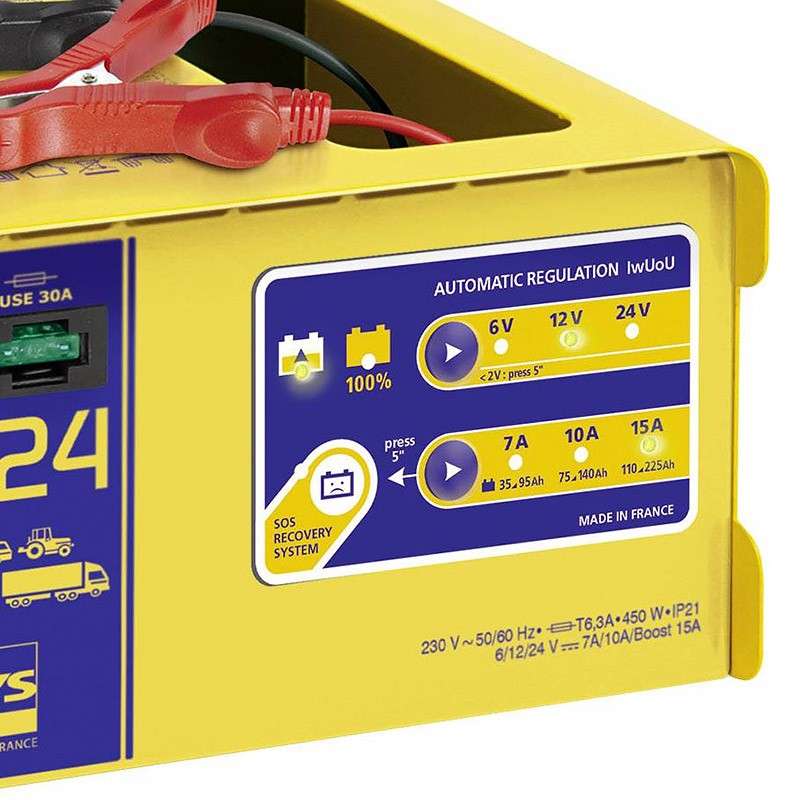 Chargeur automatique de Batterie Bathium 15/24 GYS 024526