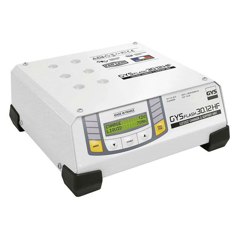 Chargeur automatique GYS 029224 GYSFLASH 30.12 HF 12V 30A