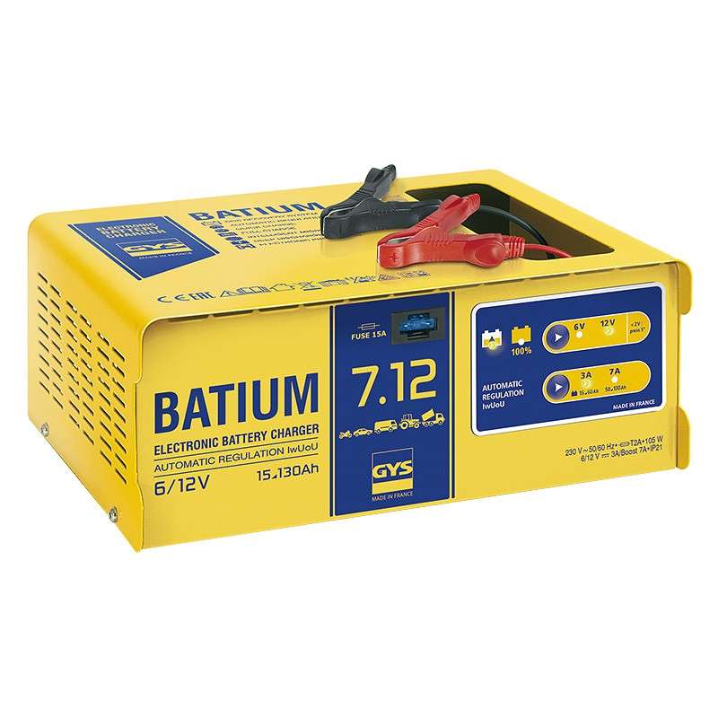 Chargeur de batterie automatique Batium 7/12 GYS 024496