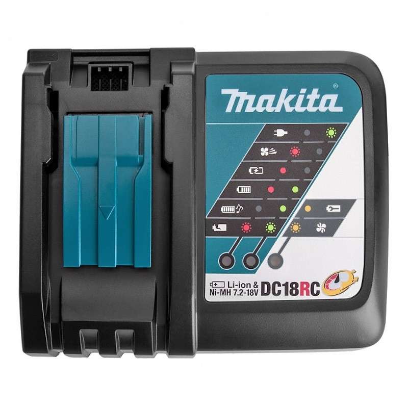 Chargeur rapide Makstar MAKITA DC18RC Li-Ion Ni-Mh 9,6 à 18V