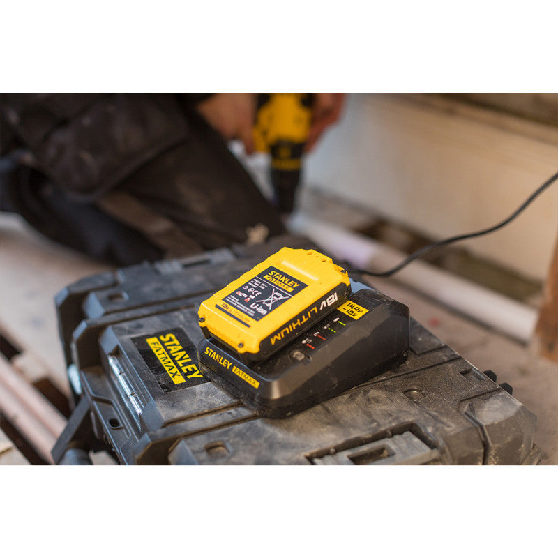 Chargeur STANLEY FMC692L FATMAX 14,4 V a 18V - 2Ah V20