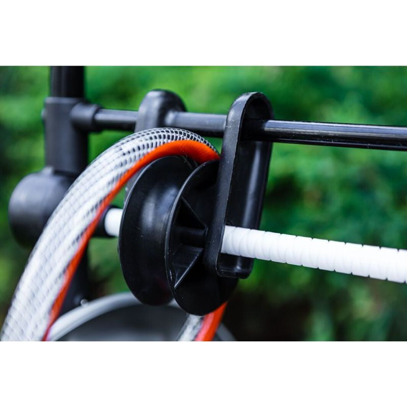 Chariot pour tuyau d'arrosage NEO TOOLS 15-792 - Métal - Jusqu'à 60m