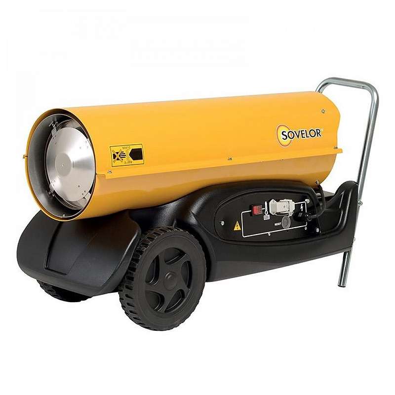 Chauffage air pulsé mobile à combustion directe SOVELOR HP 50 48Kw 300W 230V/50Hz