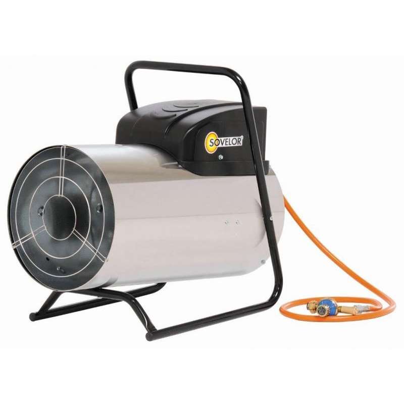 Chauffage air pulsé SOVELOR GP70AI à combustion directe (Gaz propane)