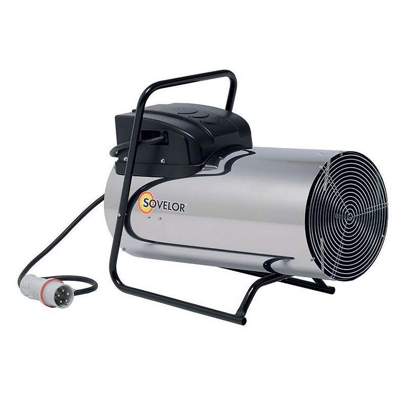 Chauffage mobile électrique triphasé 22000W SOVELOR D22I triphasé
