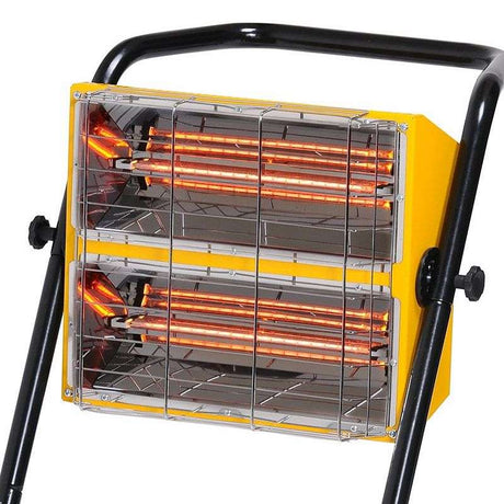 Chauffage portable infrarouge halogène à quartz SOVELOR MT 30 3000W monophasé