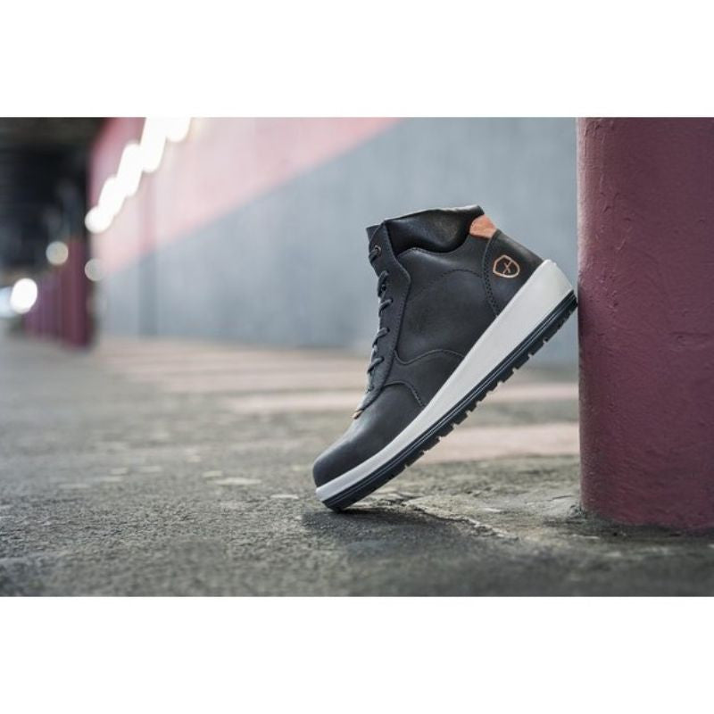 Chaussures de sécurité hautes femme BRIANA GRIS ANTHRACITE S3