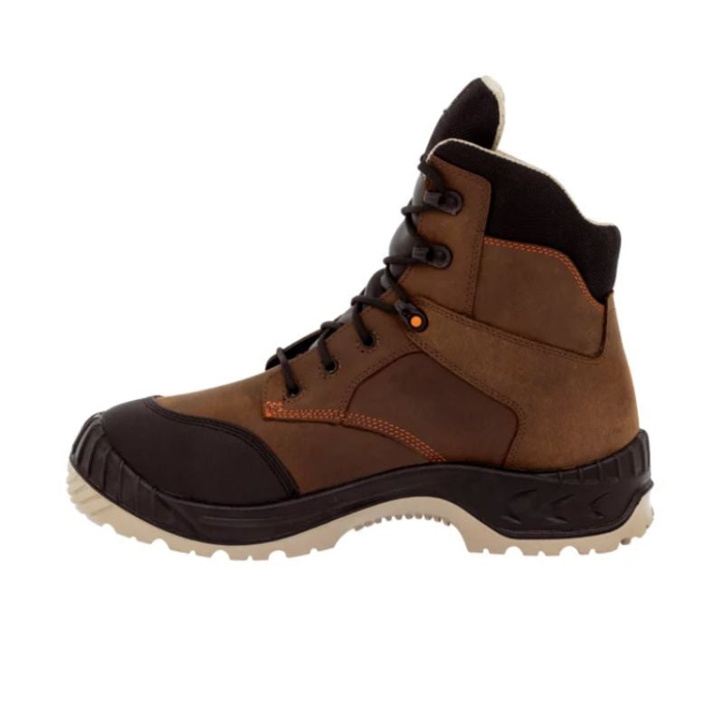 Chaussures de sécurité hautes NORMAN COGNAC S3