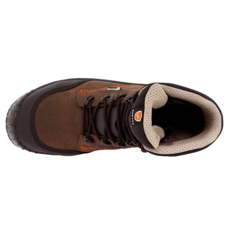 Chaussures de sécurité hautes NORMAN COGNAC S3