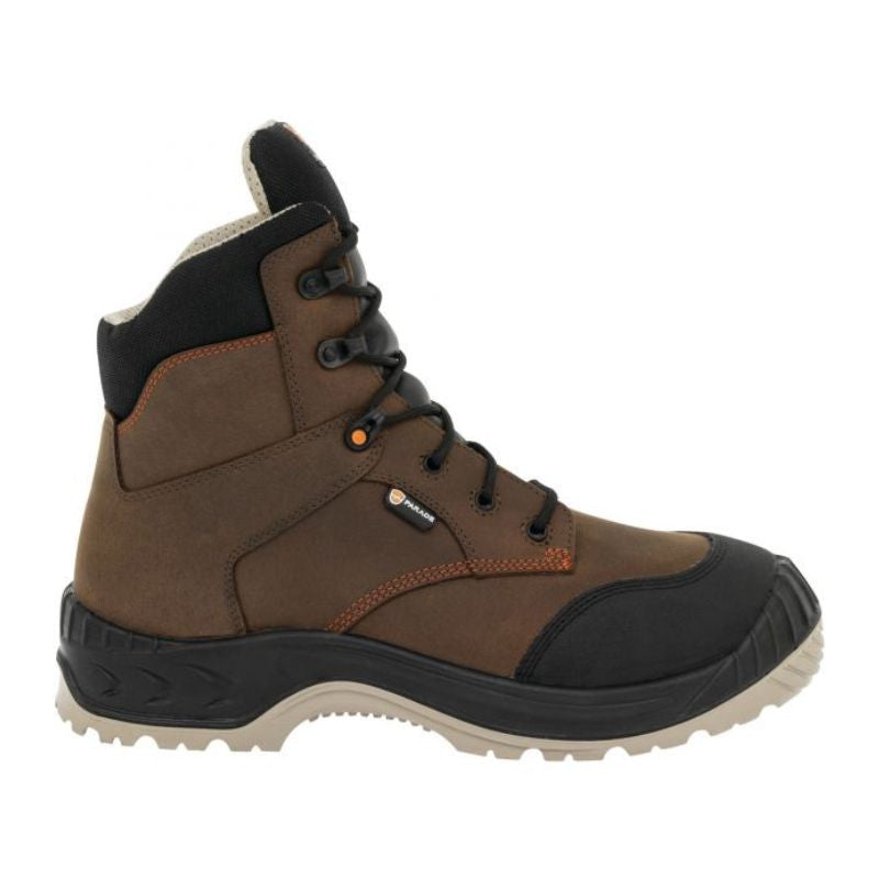 Chaussures de sécurité hautes NORMAN COGNAC S3