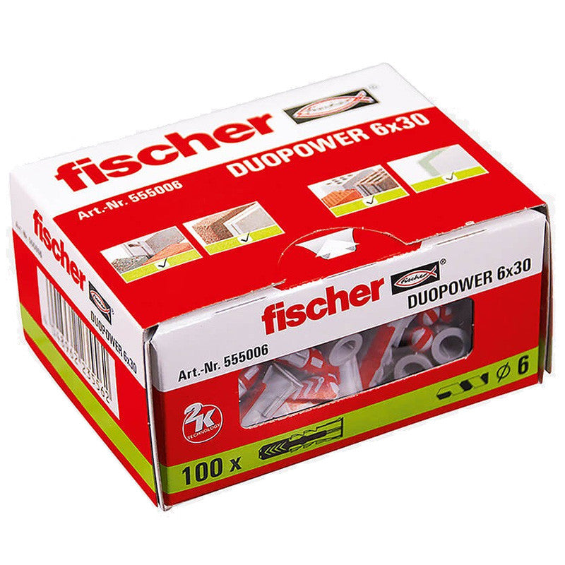 Cheville Duopower FISCHER - Box de 25 pièces