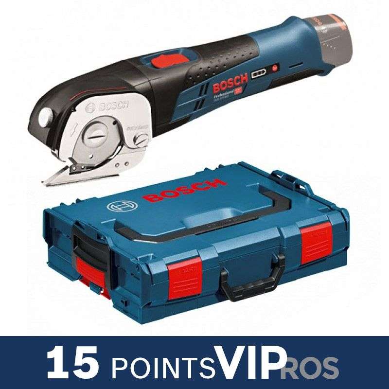 Cisaille universelle sans fil BOSCH GUS 12V-300 Professional (vendu sans batterie) + L-Boxx