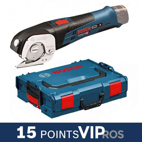 Cisaille universelle sans fil BOSCH GUS 12V-300 Professional (vendu sans batterie) + L-Boxx