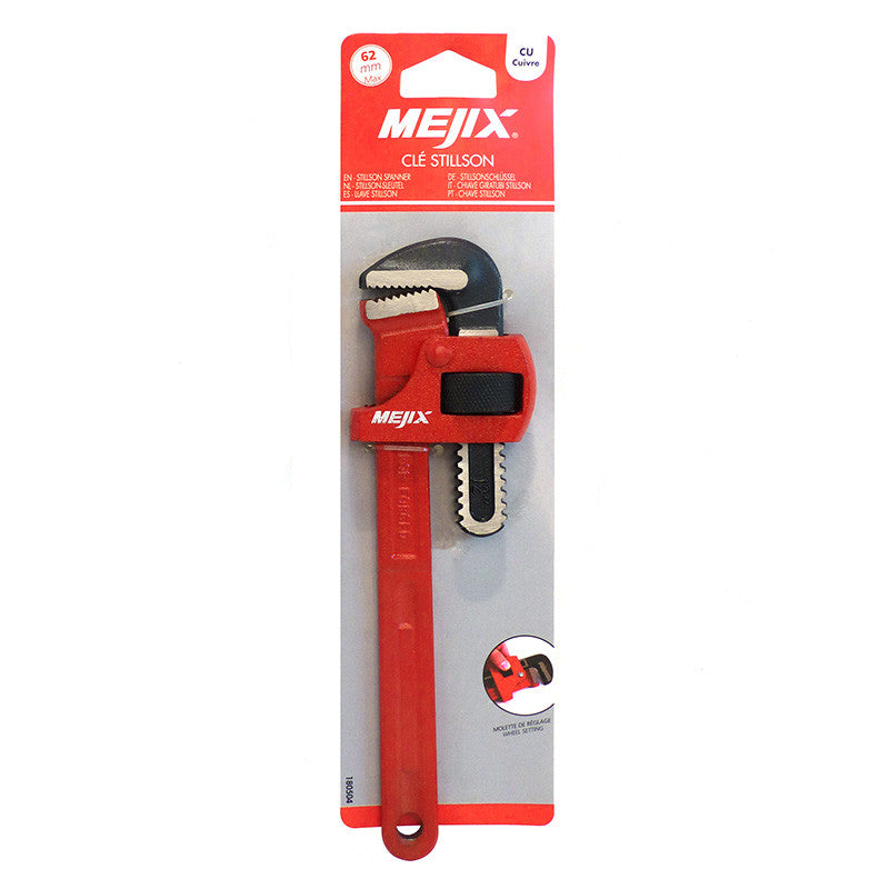 Clé stillson MEJIX 180504 - 457 mm - diamètre 62 mm