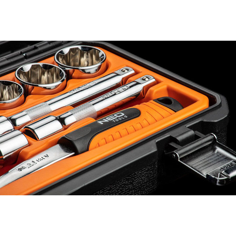 Clés à douille 1/2 NEO TOOLS 08-694 ensemble de 23 pièces