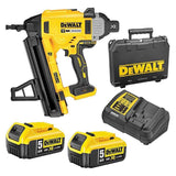 Cloueur béton et acier 18V DEWALT DCN890P2-QW Brushless avec un coffret et 2 batteries 18V - 5Ah Li-Ion