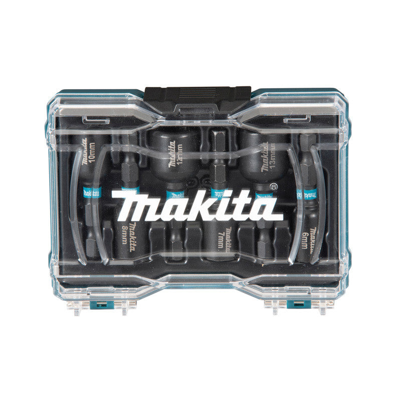 Coffret 6 douilles à queue Impact MAKITA E-15768 BLACK