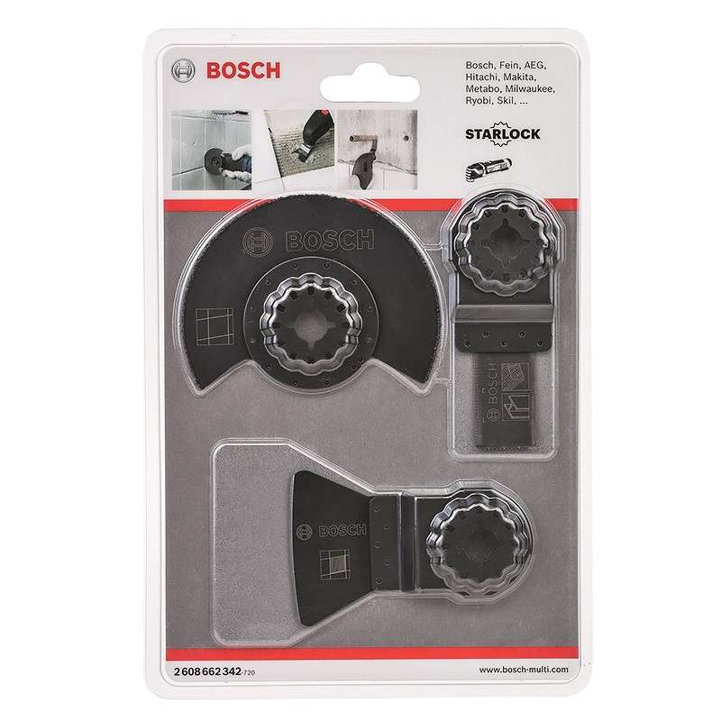 Coffret BOSCH Professional de 3 pièces pour carreleur