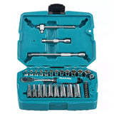 Coffret Clé à cliquet 1/4'' MAKITA B-65567
