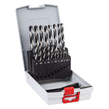 Coffret de 19 Forets BOSCH PRO hélicoïdaux HSS PointTeQ ProBox (2608577351)