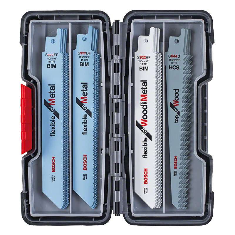Coffret de 20 lames pour scie sabre BOSCH PRO 2607010902
