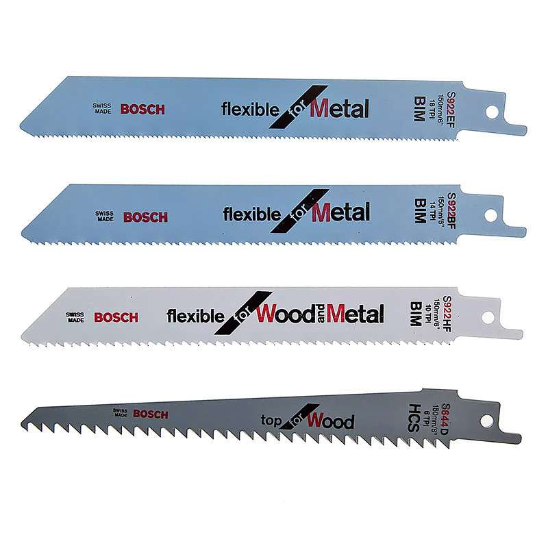 Coffret de 20 lames pour scie sabre BOSCH PRO 2607010902