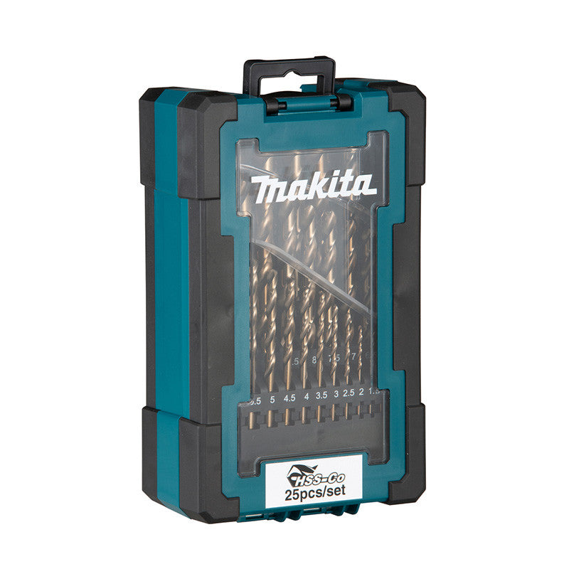 Coffret de 25 forets à métaux HSS-CO MAKITA D-67577