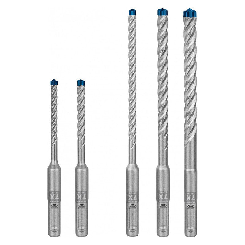 Coffret de 5 forets EXPERT SDS Plus-7X BOSCH 2608900197 5/6/6/8/10 mm